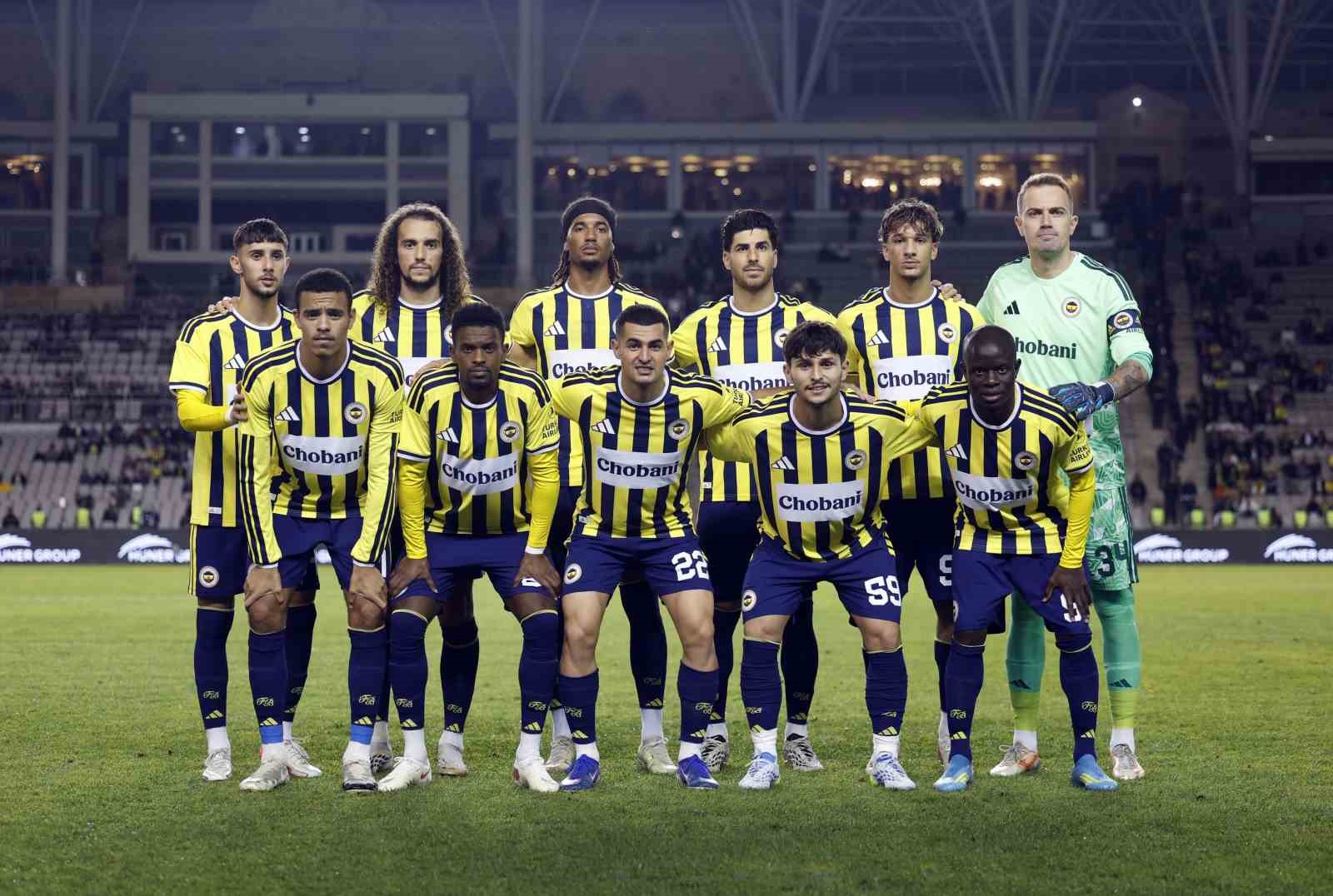 Hazırlık maçı: Turan Tovuz: 0 - Fenerbahçe: 2
