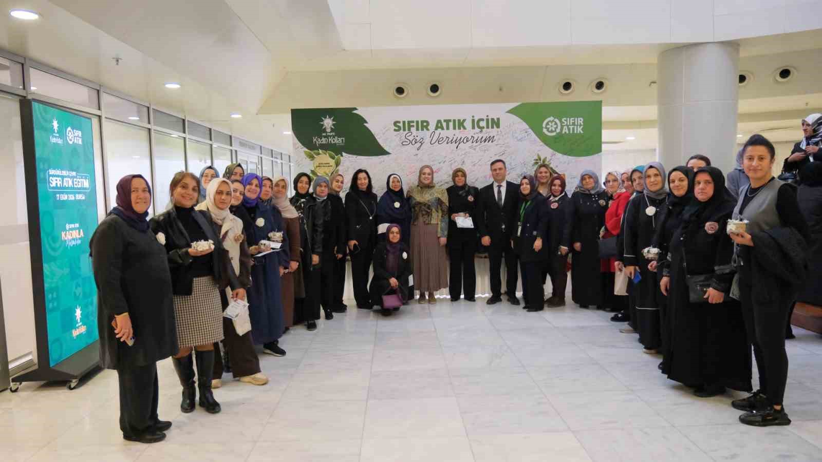 İnegöl Belediyesi’nden sıfır atık etkinliğinde örnek uygulama
