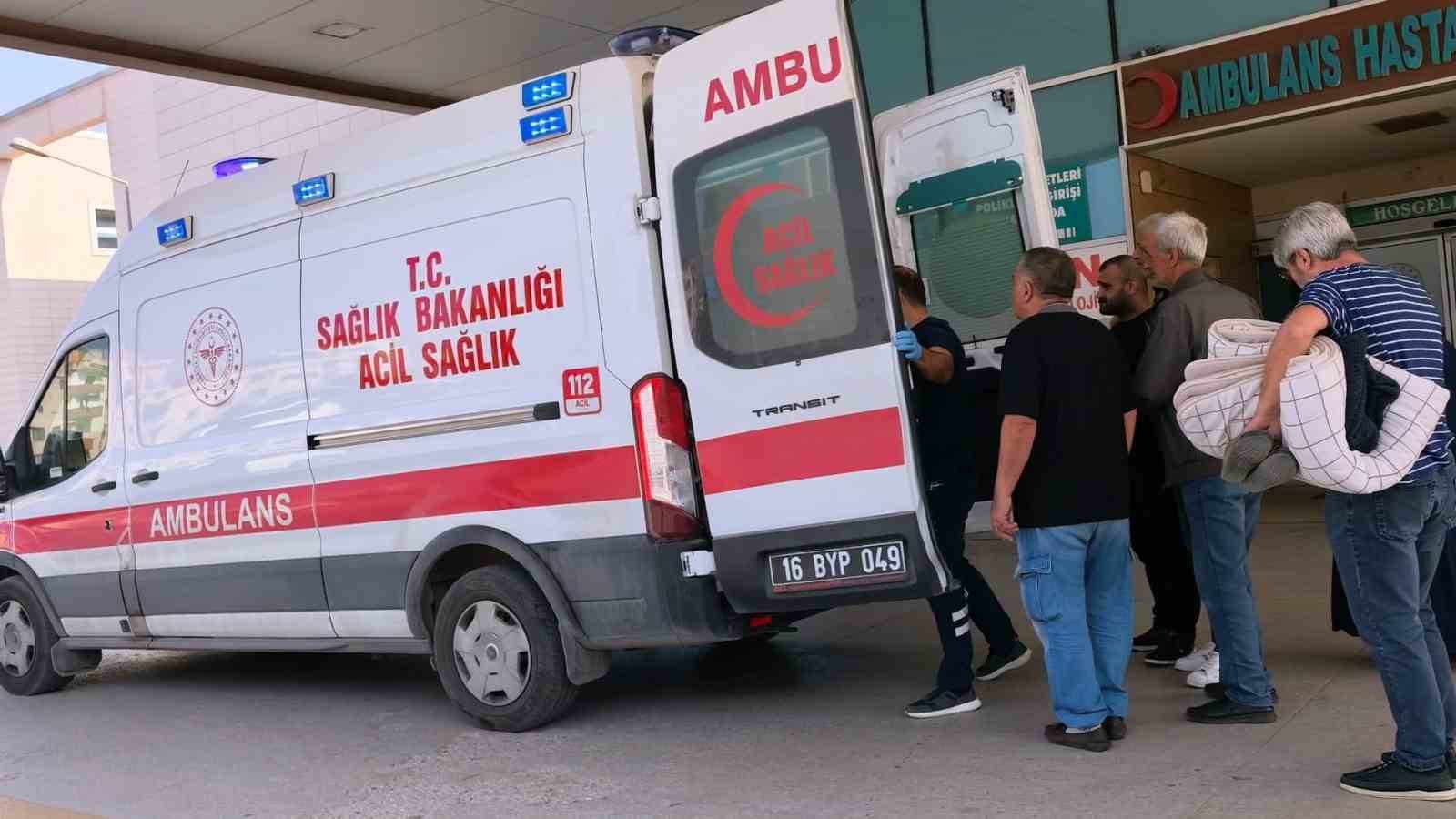 İnegöl’de sobadan sızan gazdan etkilenen çift hastanelik oldu
