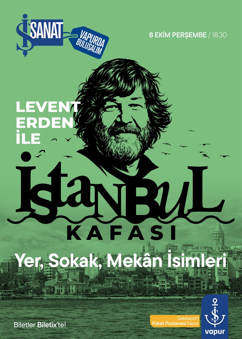 İş Vapur’da şehir, sinema ve sanat söyleşileri
