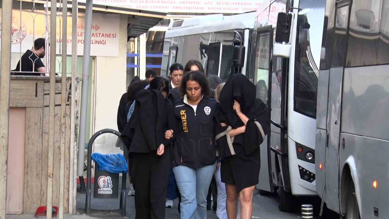 İstanbul’da uluslararası dolandırıcılık şebekesine operasyon: 62 şüpheli adliyeye sevk edildi
