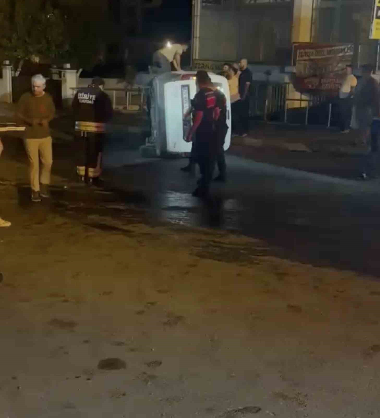 Kapaklı’da trafik kazası: 3 yaralı
