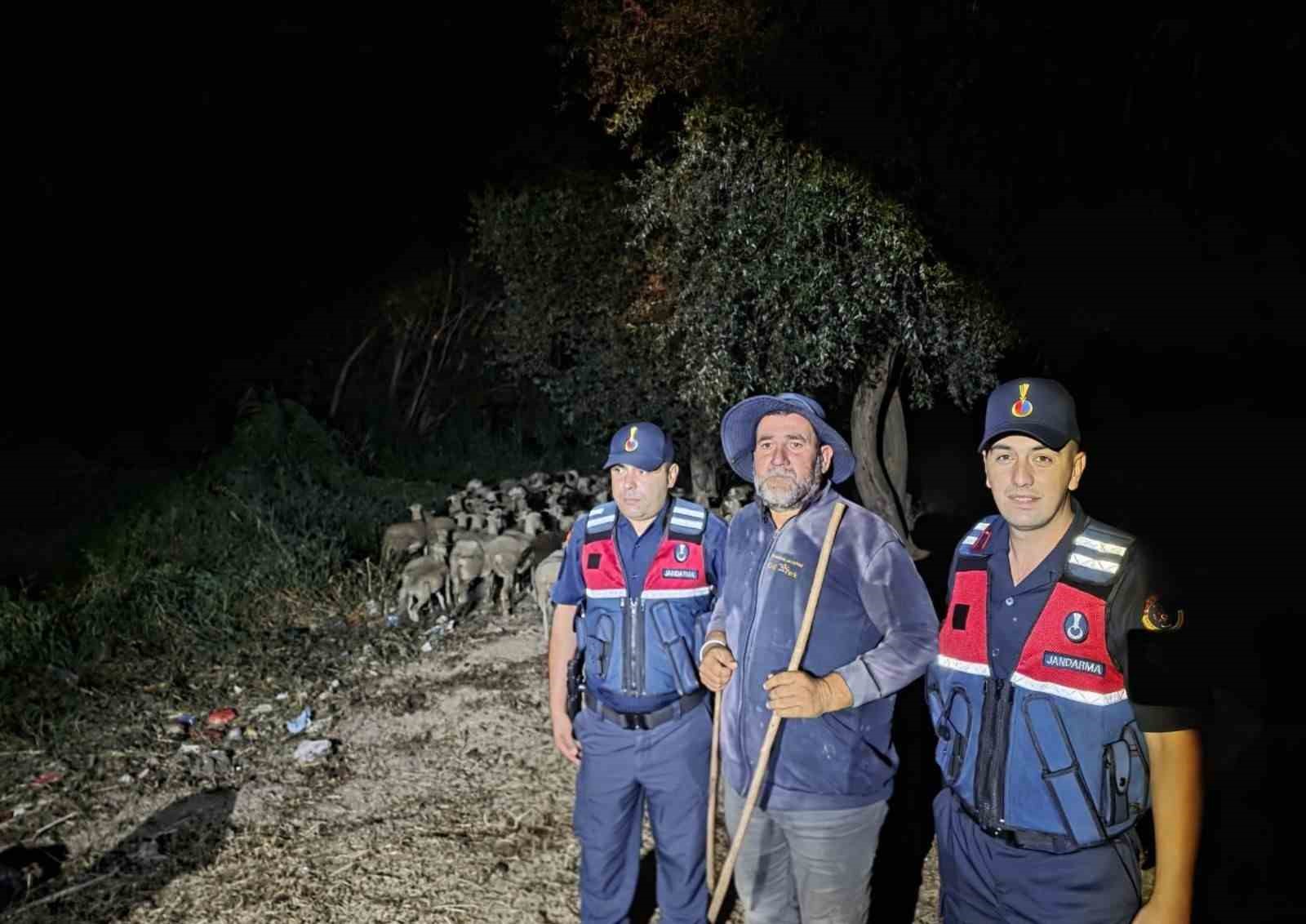 Kayıp ihbarı yapılan çoban ile 100 koyun bulundu
