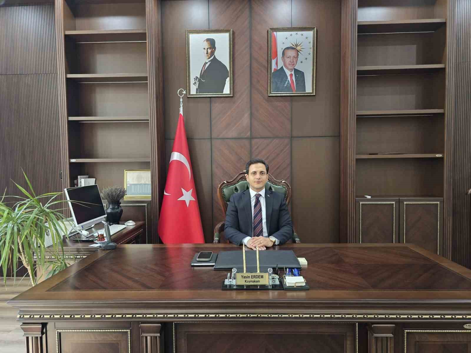 Kaymakam Erdem göreve başladı
