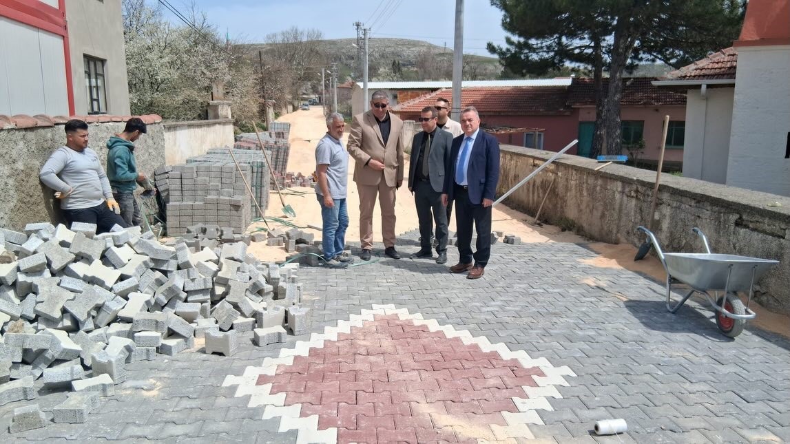 Kaymakam Öztürk çalışmaları yerinde inceledi
