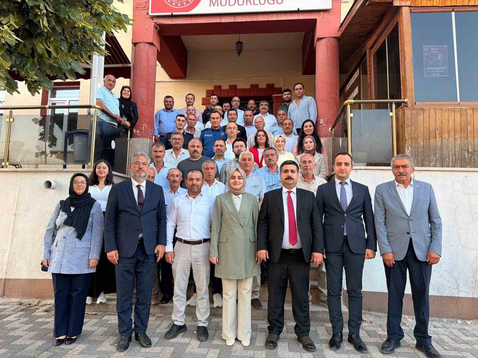 Kaymakamı Odabaşı için veda yemeği programı düzenlendi
