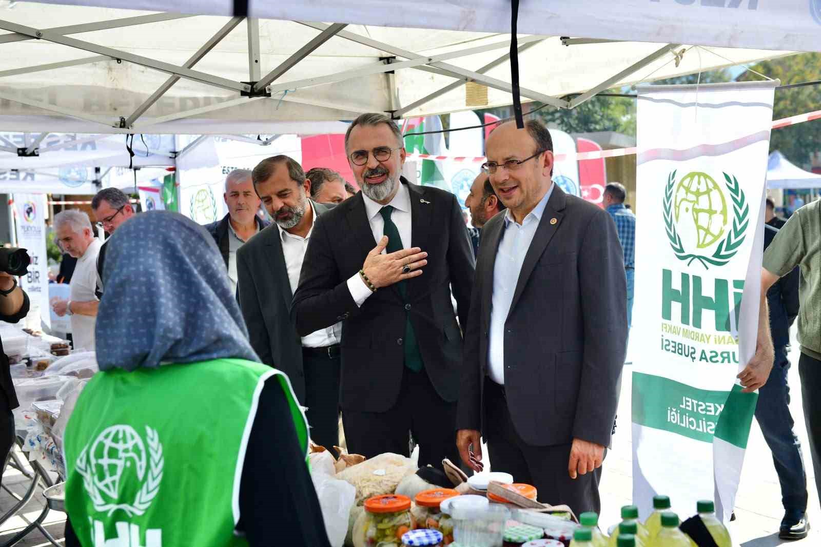 Kestel Belediyesi öncülüğünde Filistin için anlamlı buluşma
