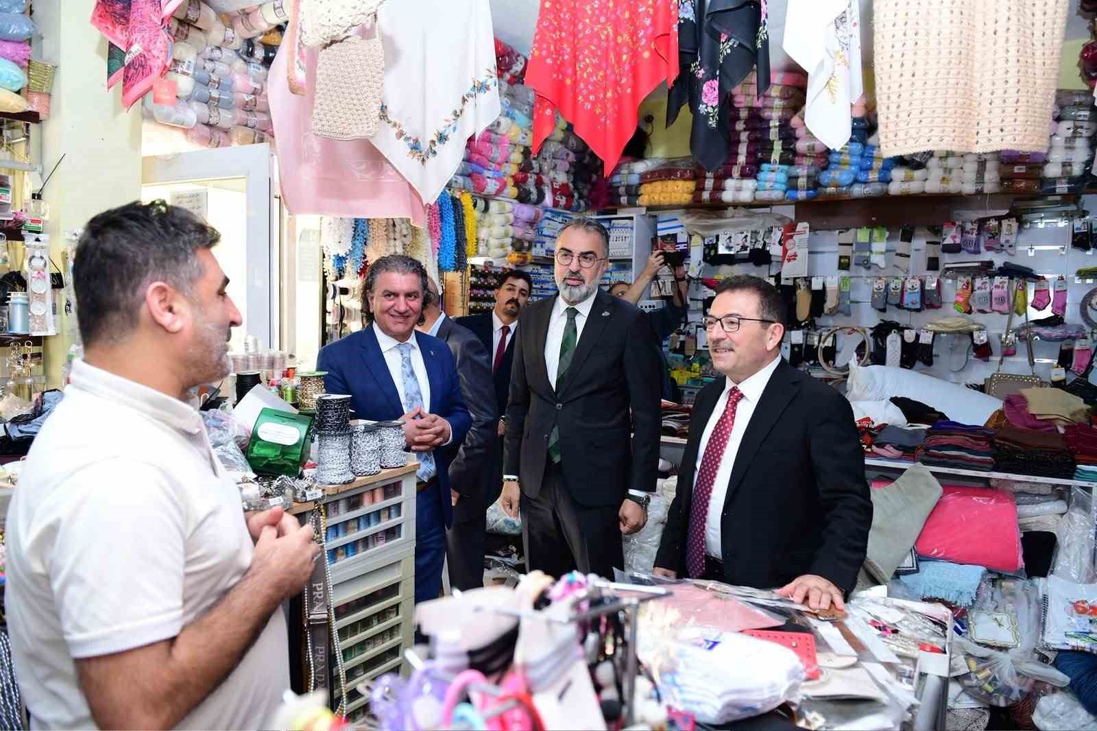 Kestel’de yoğun ziyaret trafiği

