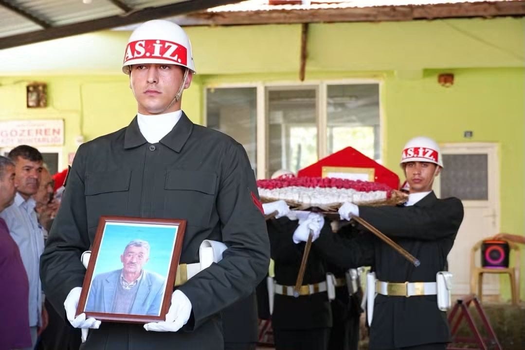 Kıbrıs Gazisi Hüseyin Temel son yolculuğuna uğurlandı
