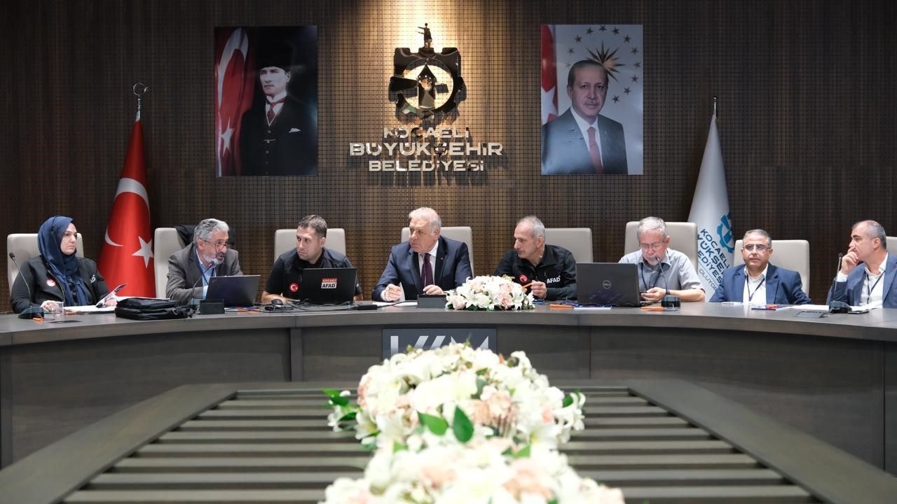 Kocaeli’de afetlere karşı yol haritası hazırlanıyor
