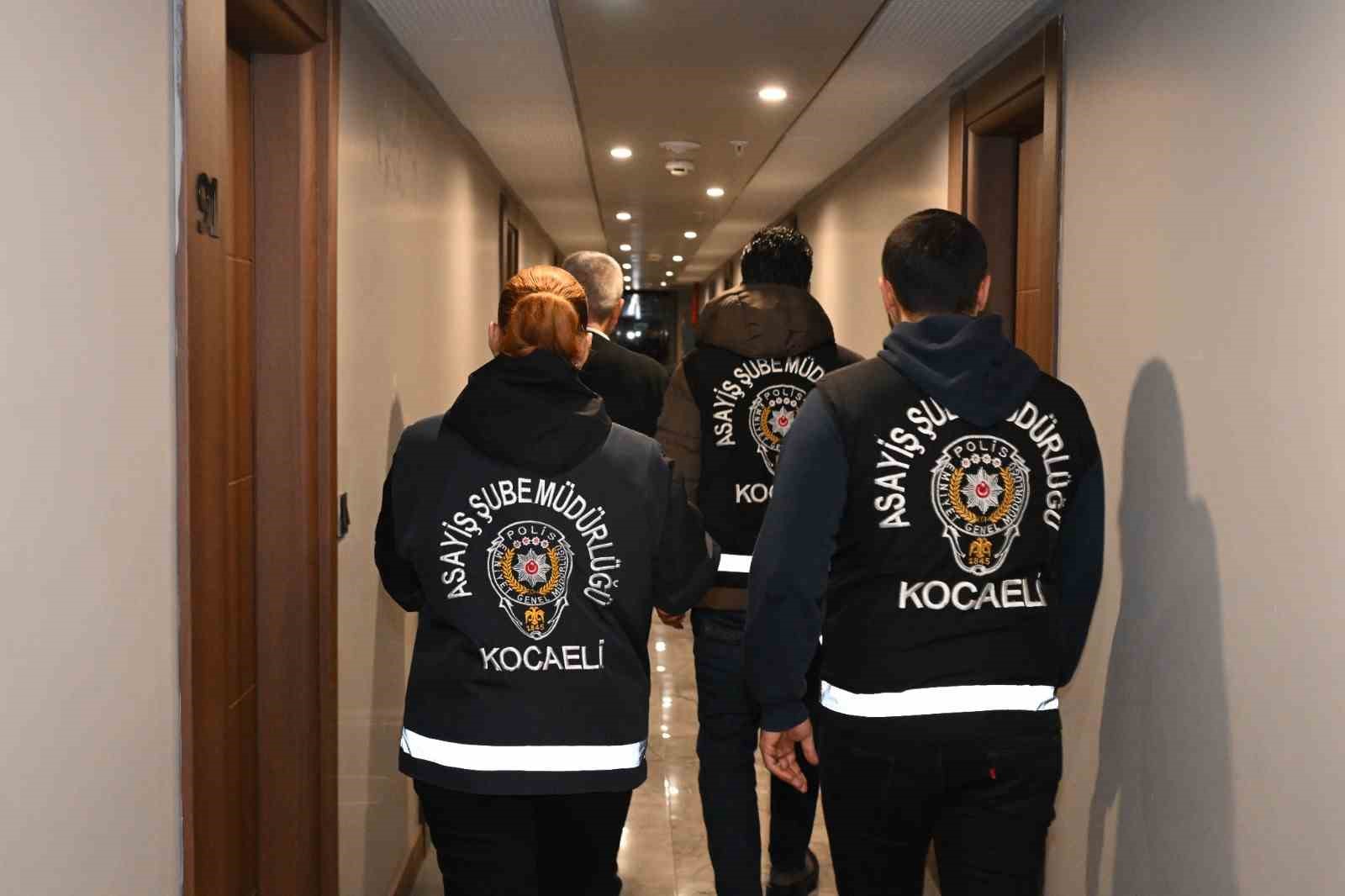 Kocaeli’de aranan 54 şüpheli tutuklandı
