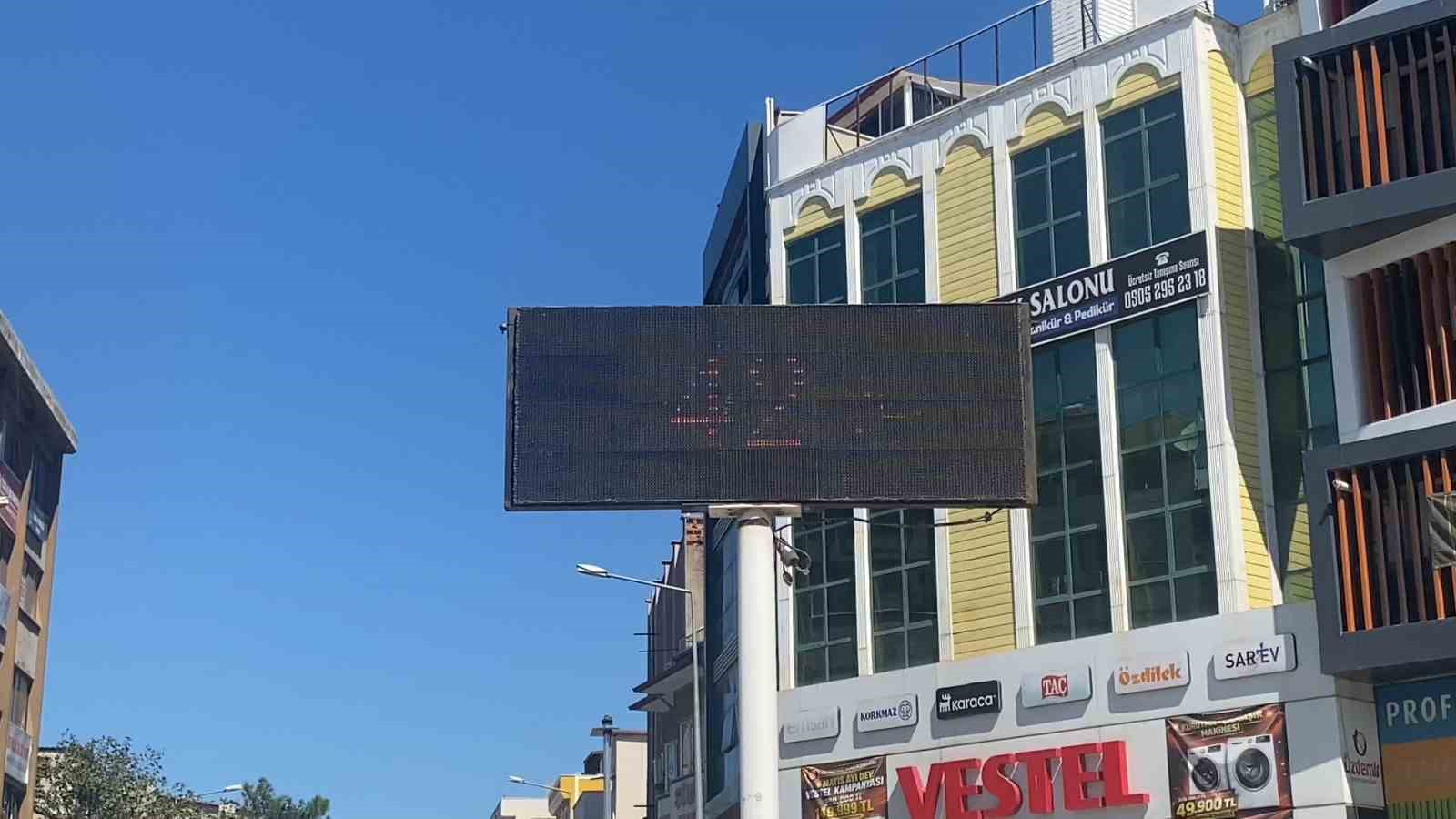 Körfez’de sıcaklık 40 dereceyi aştı
