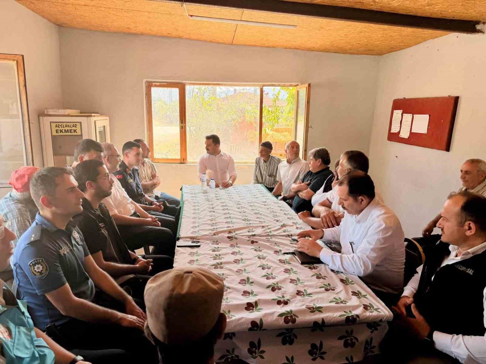 Köylerin sorunları masaya yatırıldı
