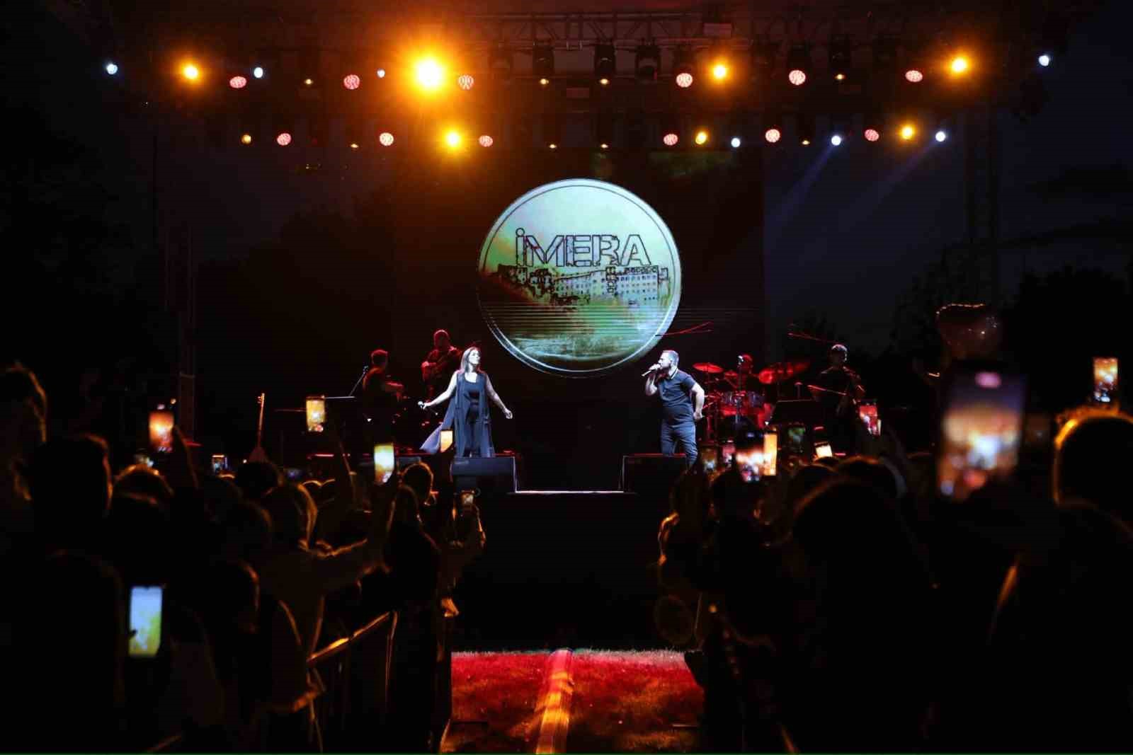 Kültür sanat festivali coşkusu İmera konseriyle zirveye ulaştı
