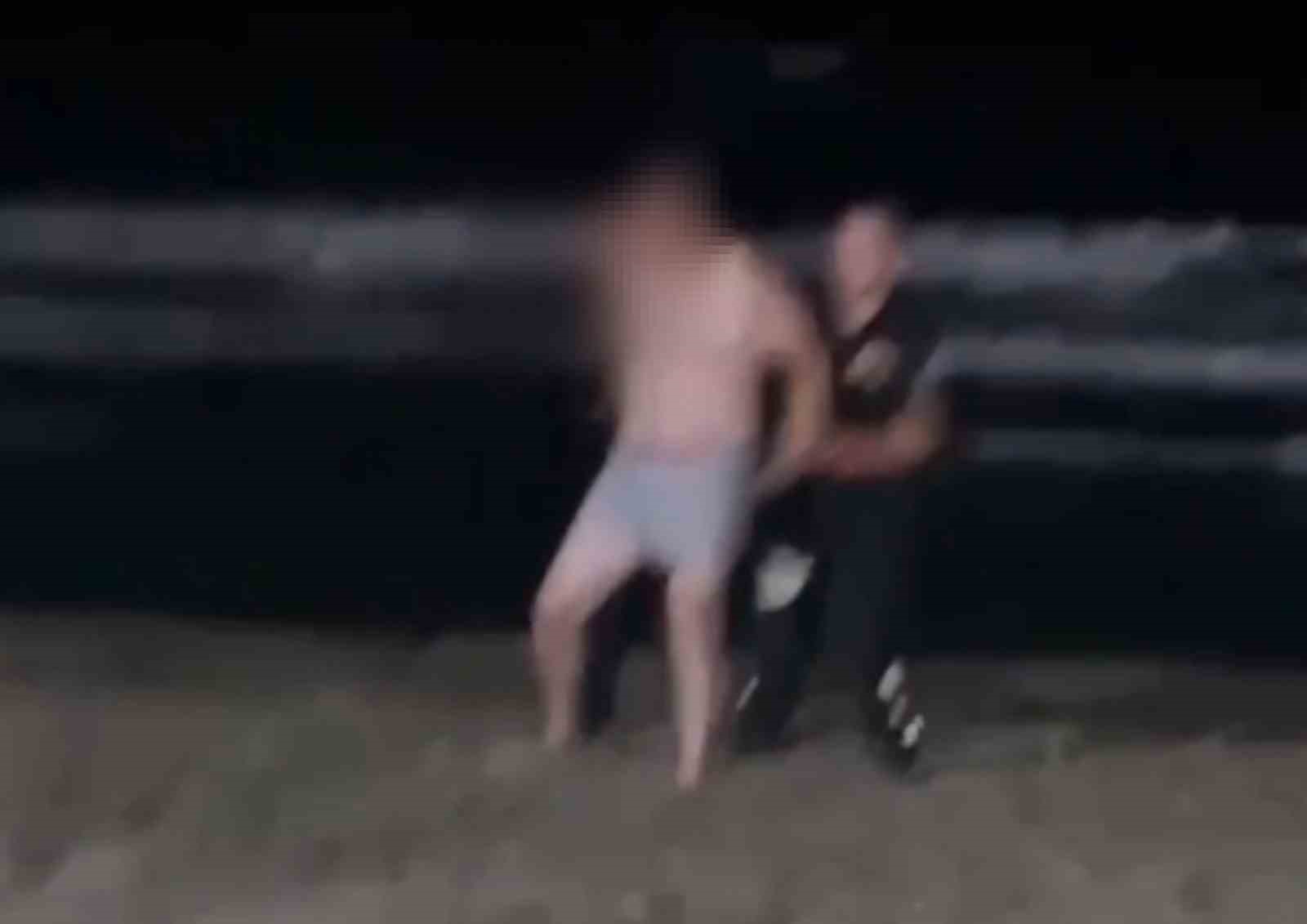 Kumbağ’da tehlikeli inat: Jandarma dakikalarca ikna etmeye çalıştı
