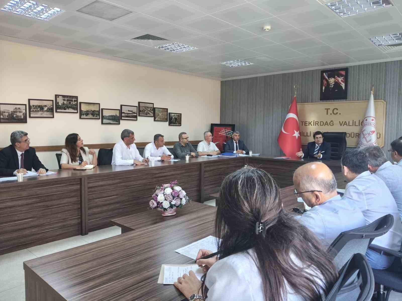 LGS öncesi tekirdağ’da koordinasyon toplantısı
