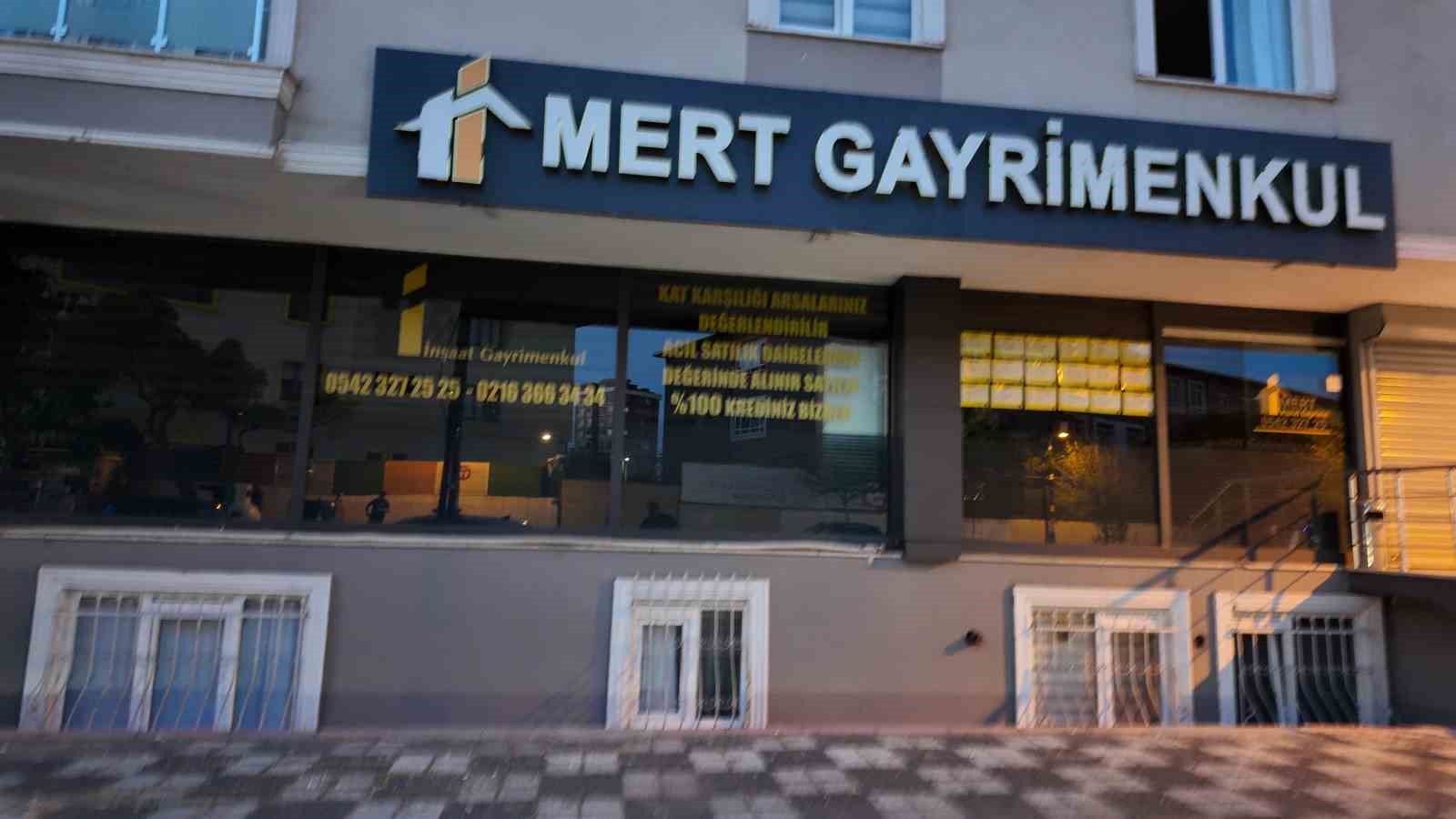 Maltepespor Başkanı Ildırı’nın emlak dükkanı kurşunlandı: 1 yaralı
