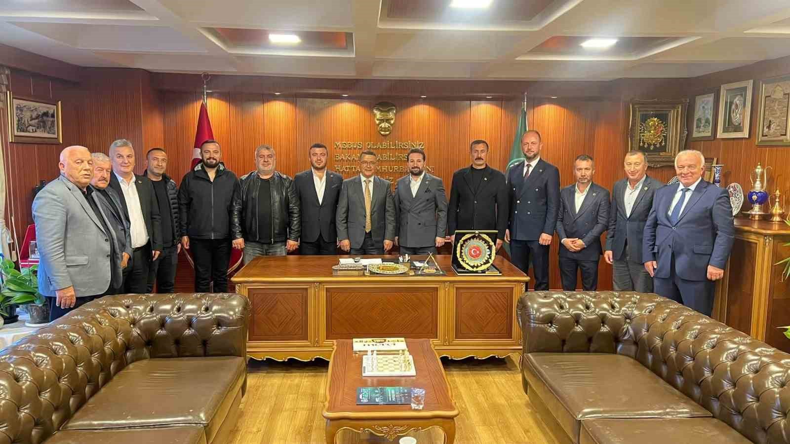 MHP’den BESOB’a ziyaret
