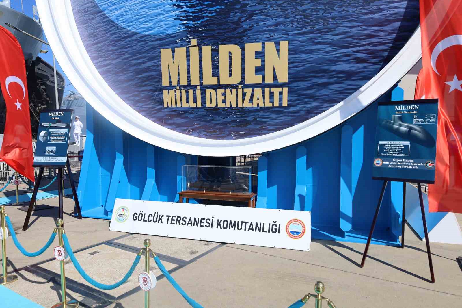 Milli Denizaltı MİLDEN projesinin 2032 yılında bitmesi planlanıyor
