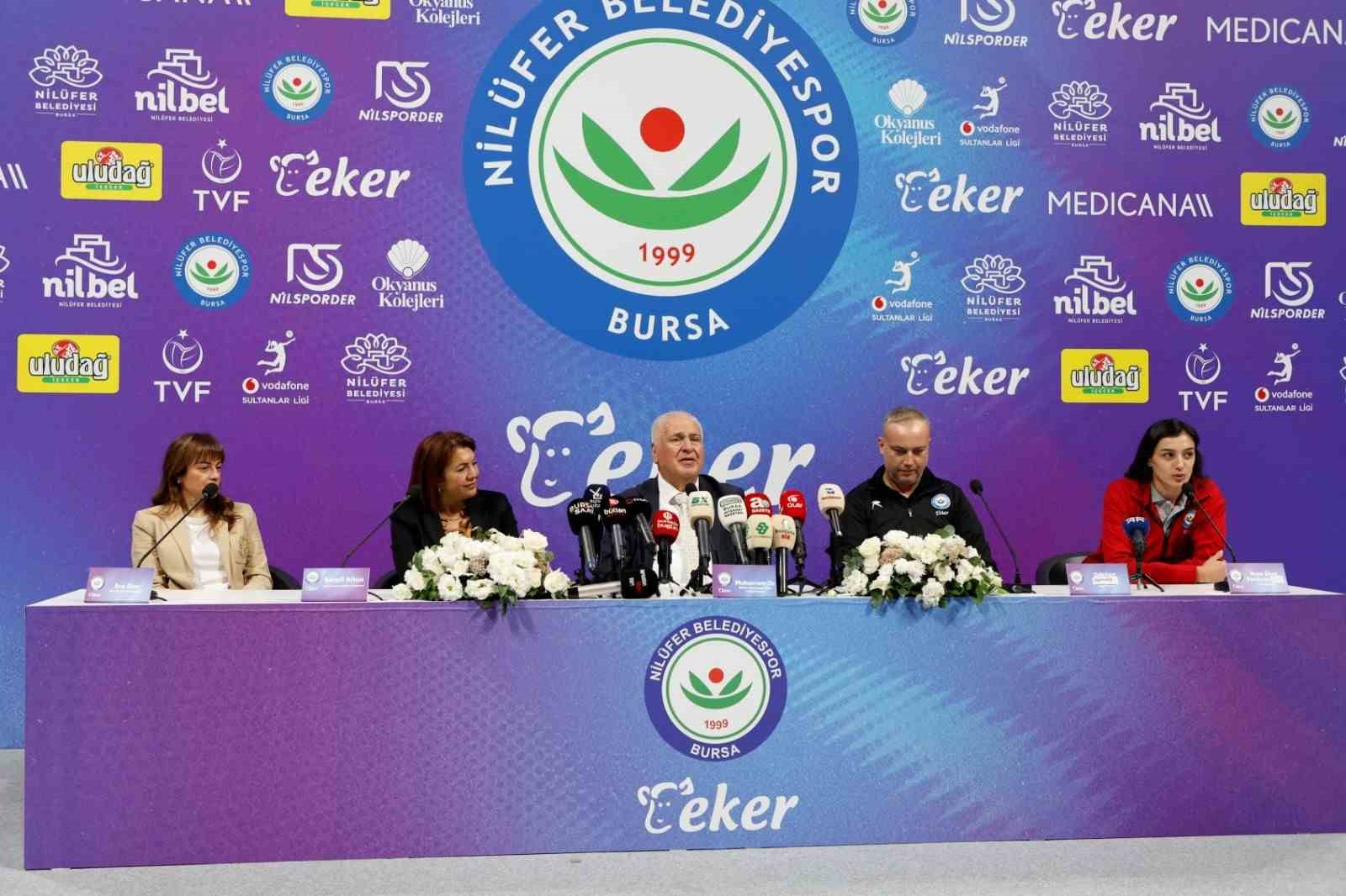 Nilüfer Belediyespor Eker Kadın Voleybol Takımı 2026-2027 sezonu kadrosu tanıtıldı
