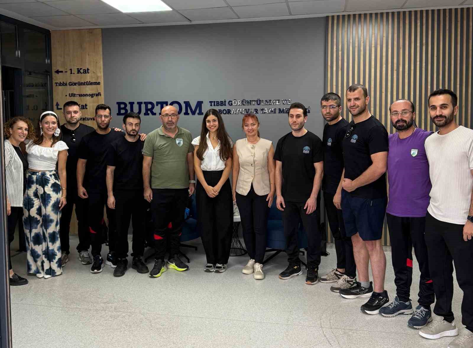 Nilüfer Görme Engelliler Spor Kulübü’nün sağlığı BURTOM’a emanet
