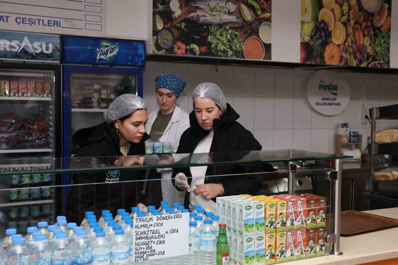 Nilüfer’de okul kantinlerine denetim

