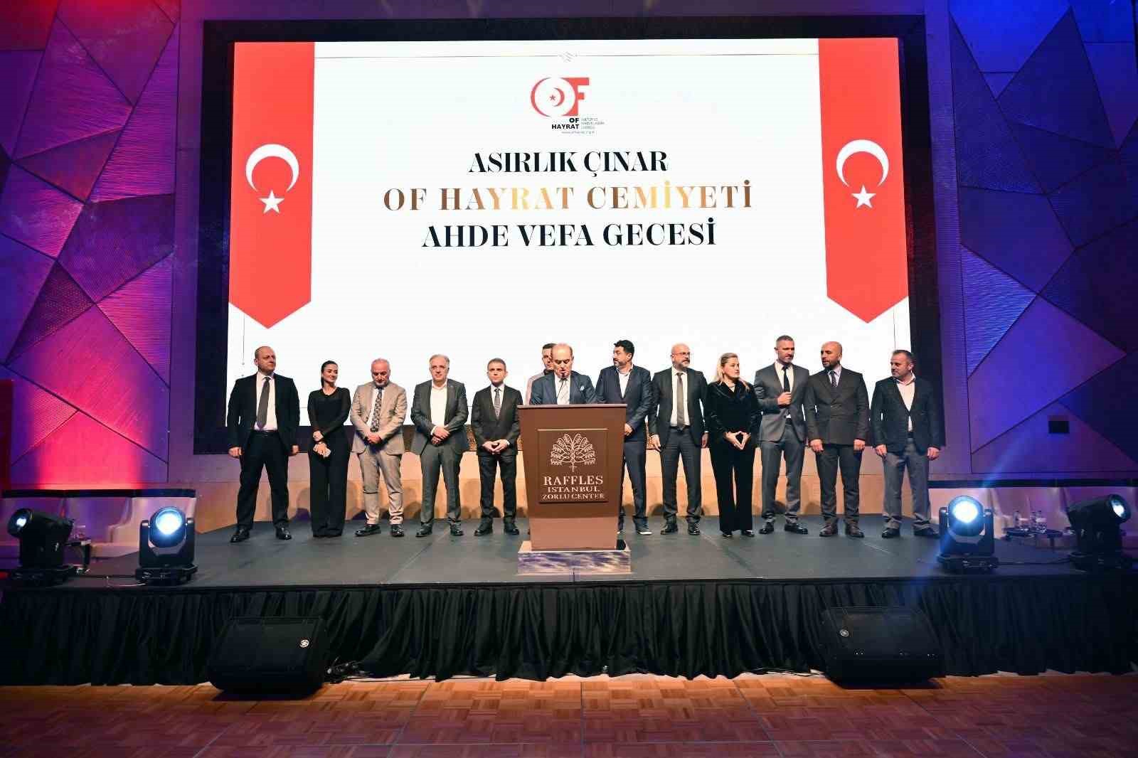 Of Hayrat Cemiyeti’nden eğitime 110 milyon TL’lik destek

