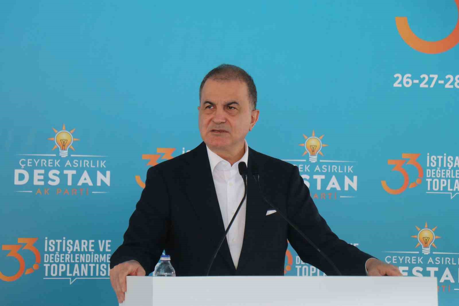 Ömer Çelik: "Terörsüz Türkiye’de yeni bir aşamadayız"
