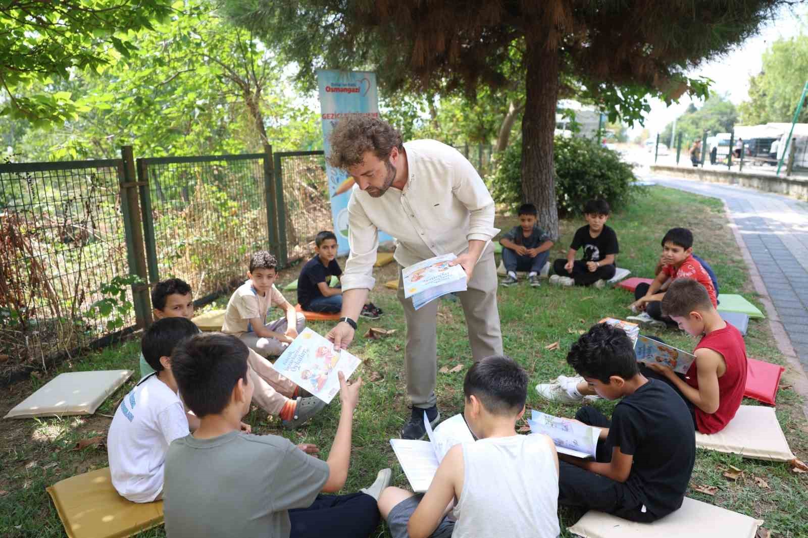 Osmangazi Belediyesi çocuklara okuma kültürü kazandırıyor

