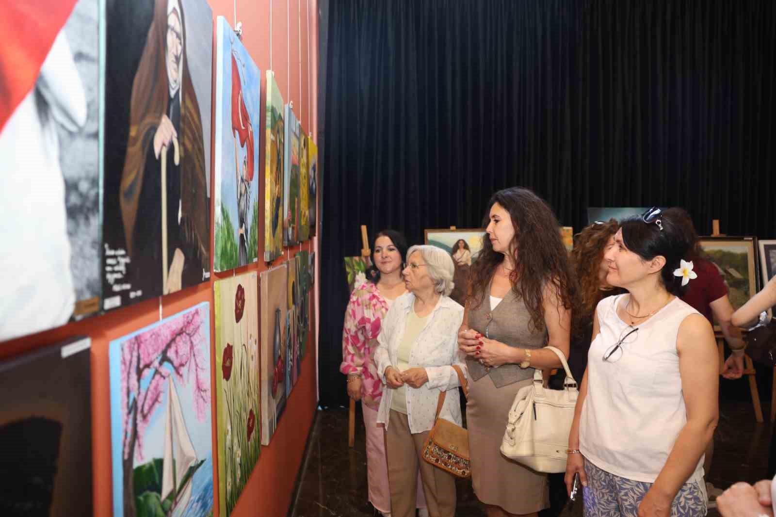 OSMEK kursiyerlerinin eserleri Panorama 1326’da sanatseverlerle buluştu
