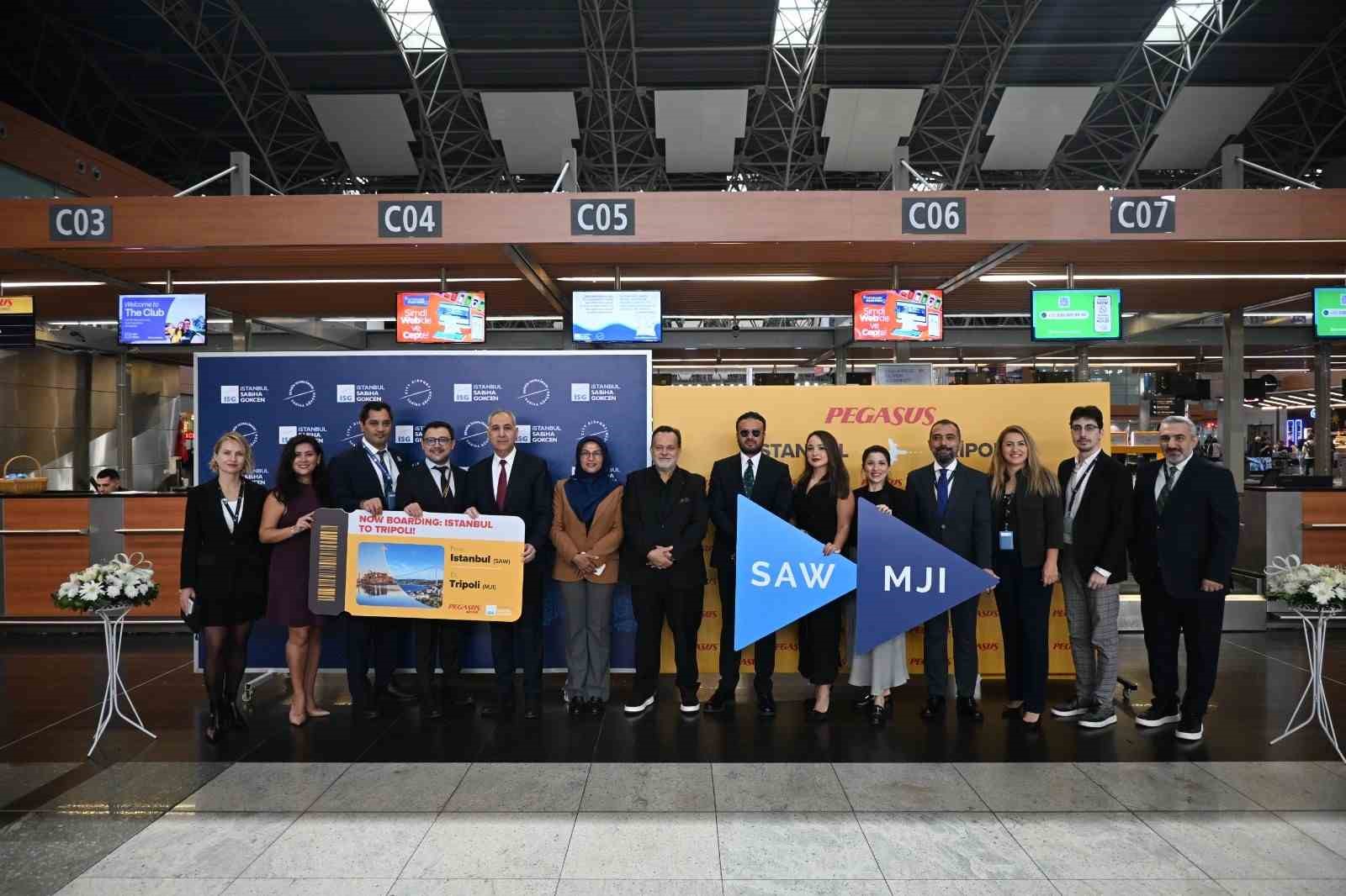 Sabiha Gökçen’in Kuzey Afrika ağı Trablus ile genişliyor: Libya’nın başkentine direkt bağlantı sağlanacak
