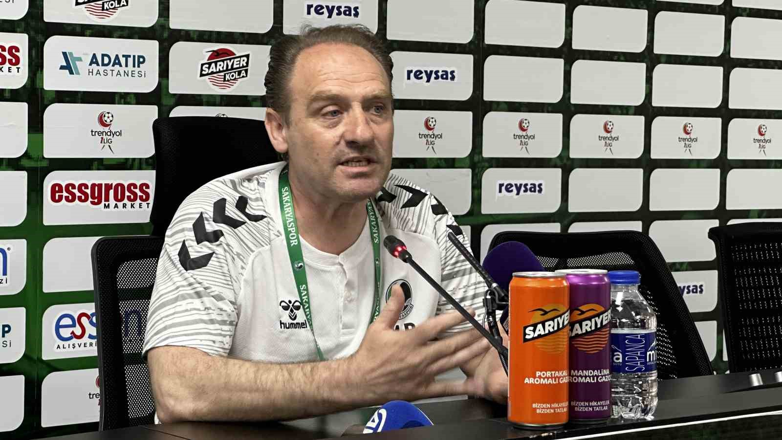 Sakaryaspor - Çorum FK maçının ardından
