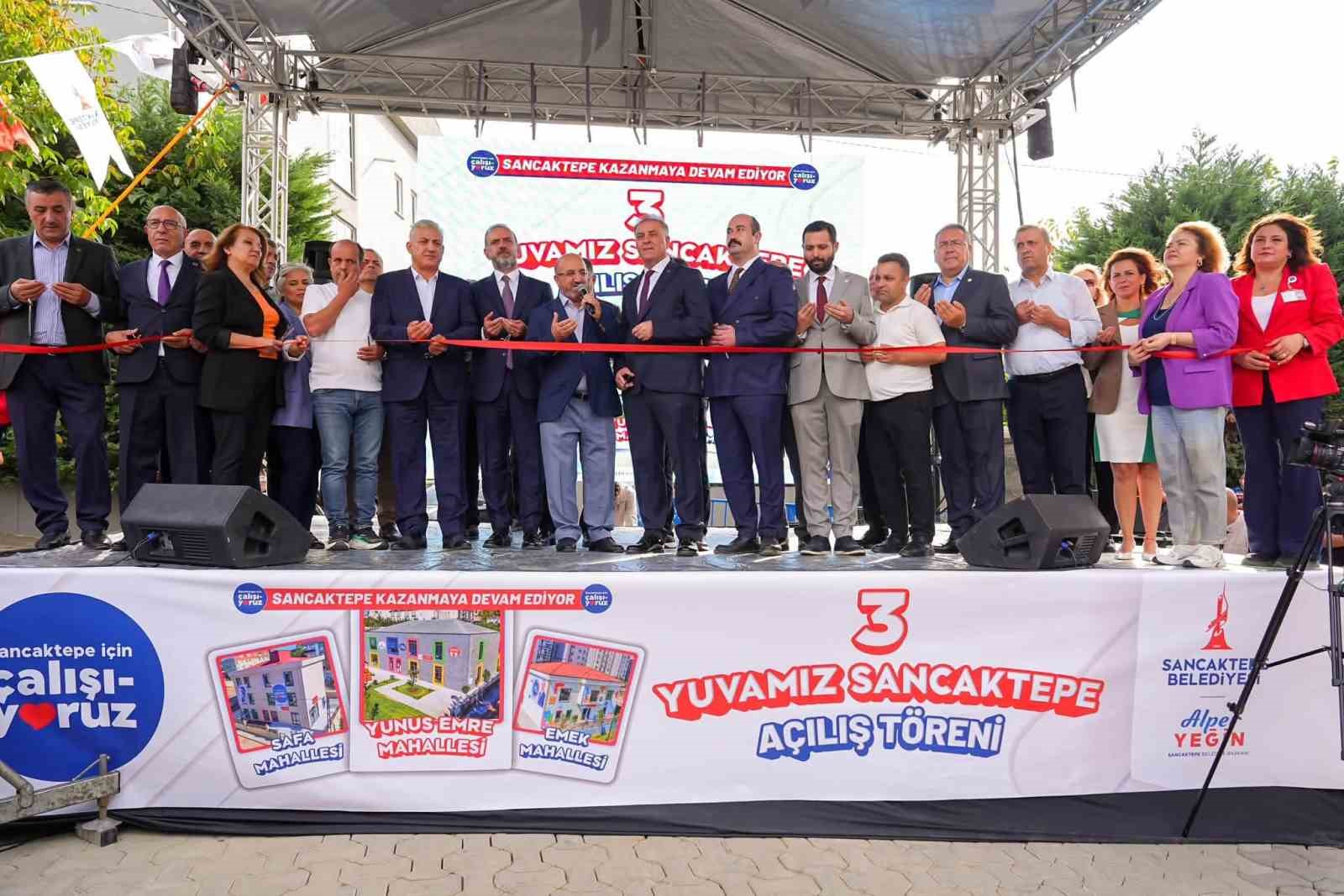 Sancaktepe’de 3 çocuk gelişim merkezi hizmete açıldı
