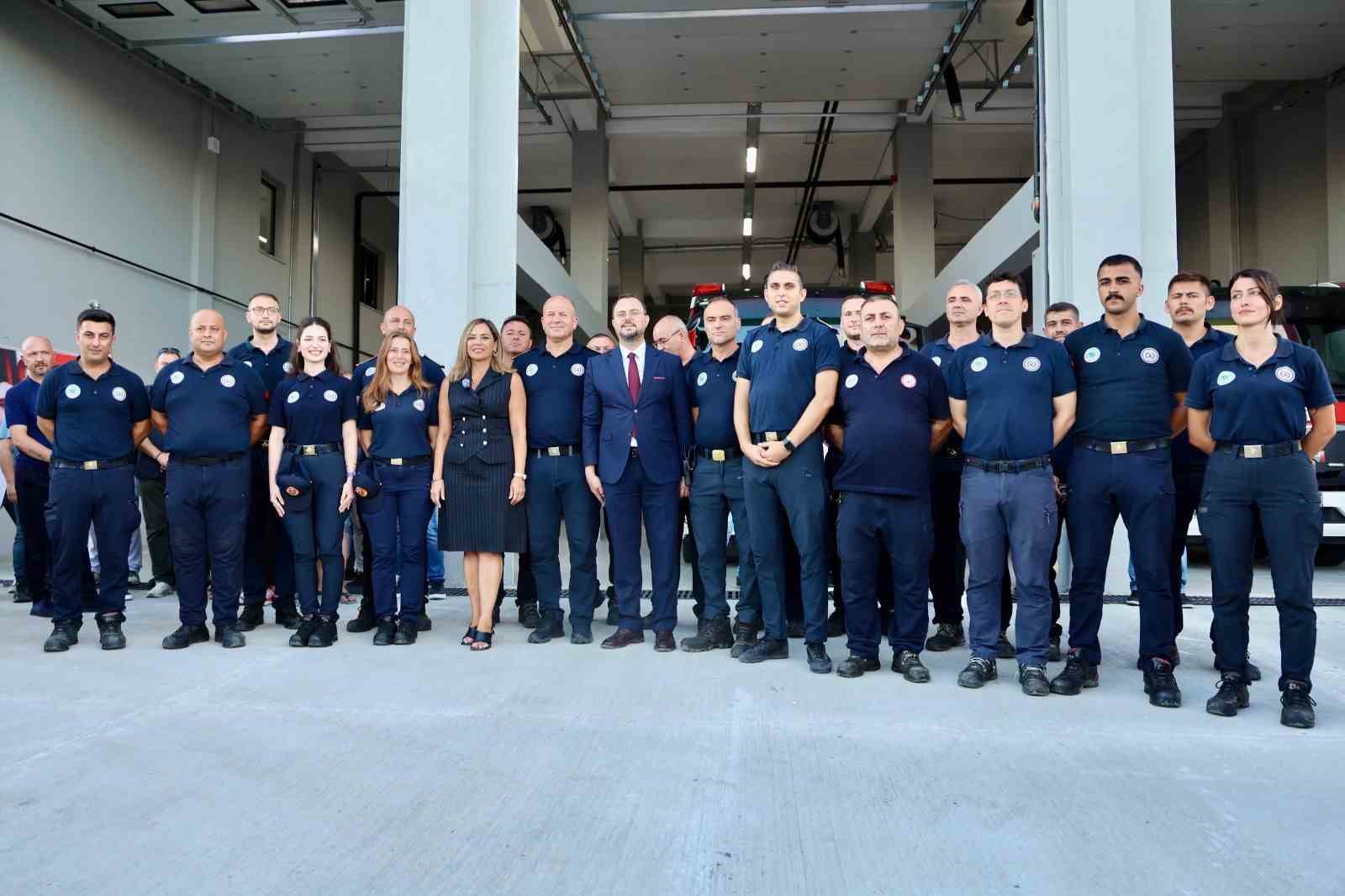 Saray’a modern itfaiye istasyonu açıldı
