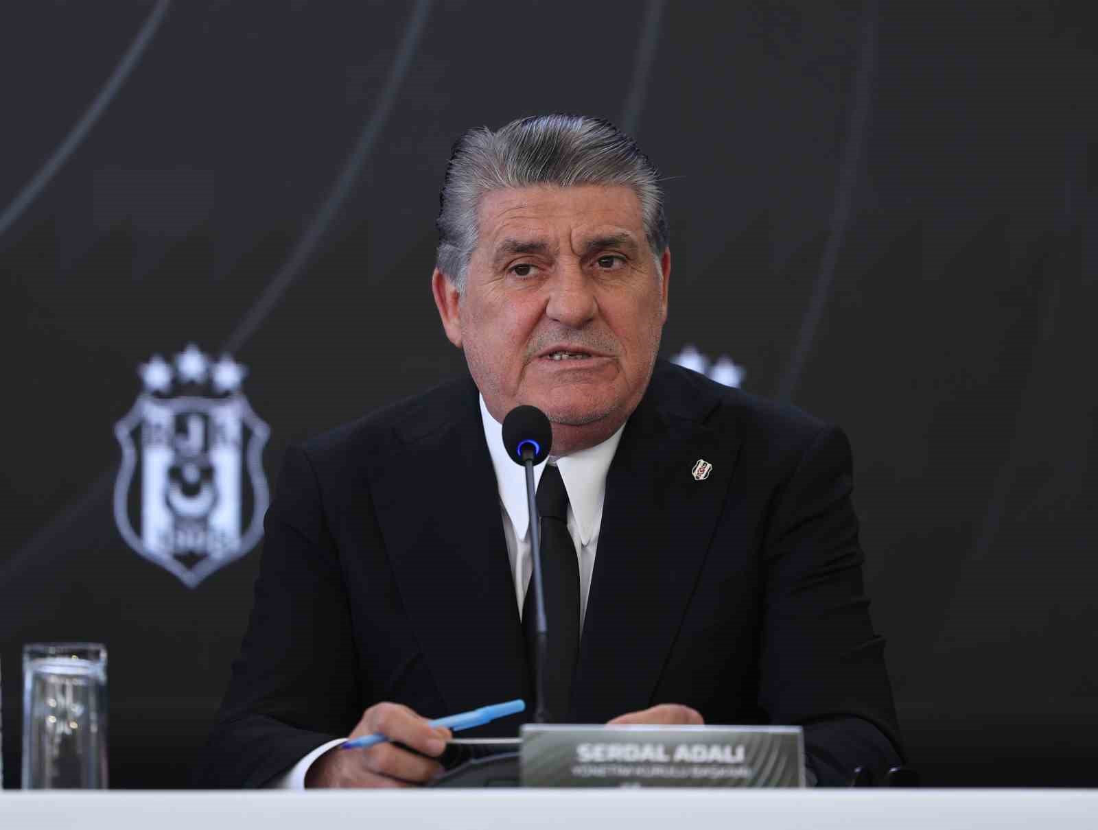 Serdal Adalı: "Hayal ettiğimiz Beşiktaş için ne para gerekiyorsa onu harcayacağız"
