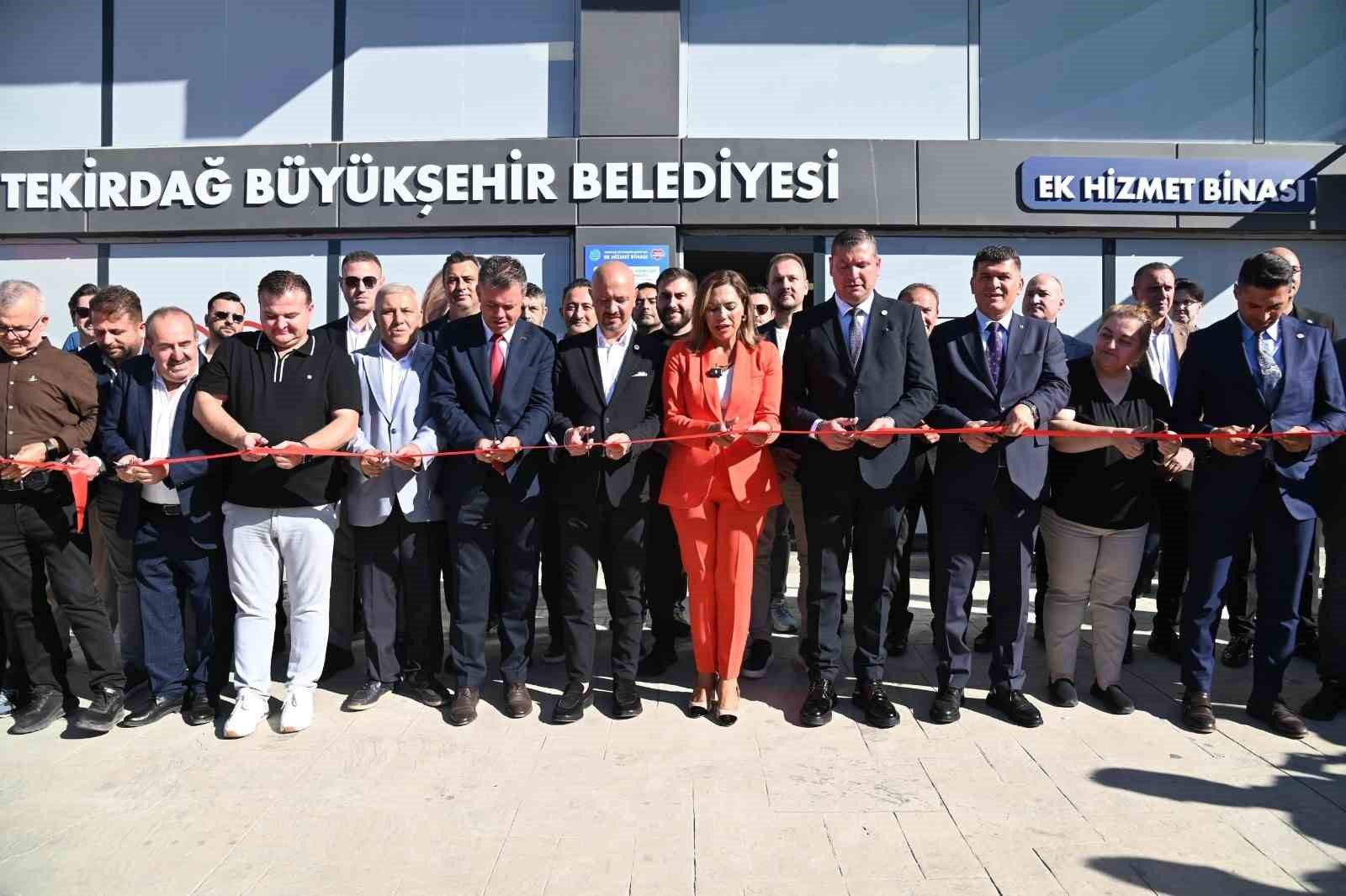 Tekirdağ Büyükşehir’den Ergene’ye çifte yatırım
