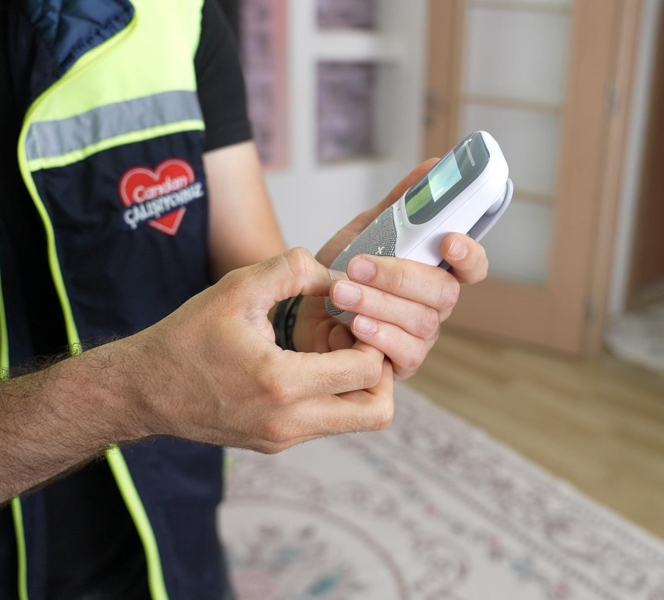 Tekirdağ’da işitme engelli ailelere "CODA güvende" desteği
