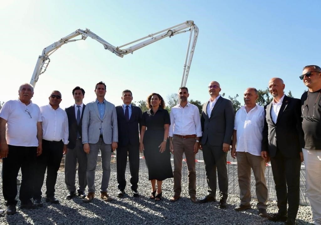 Tekirdağ’da mezarlık ve gasilhane ek hizmet binasının temeli atıldı
