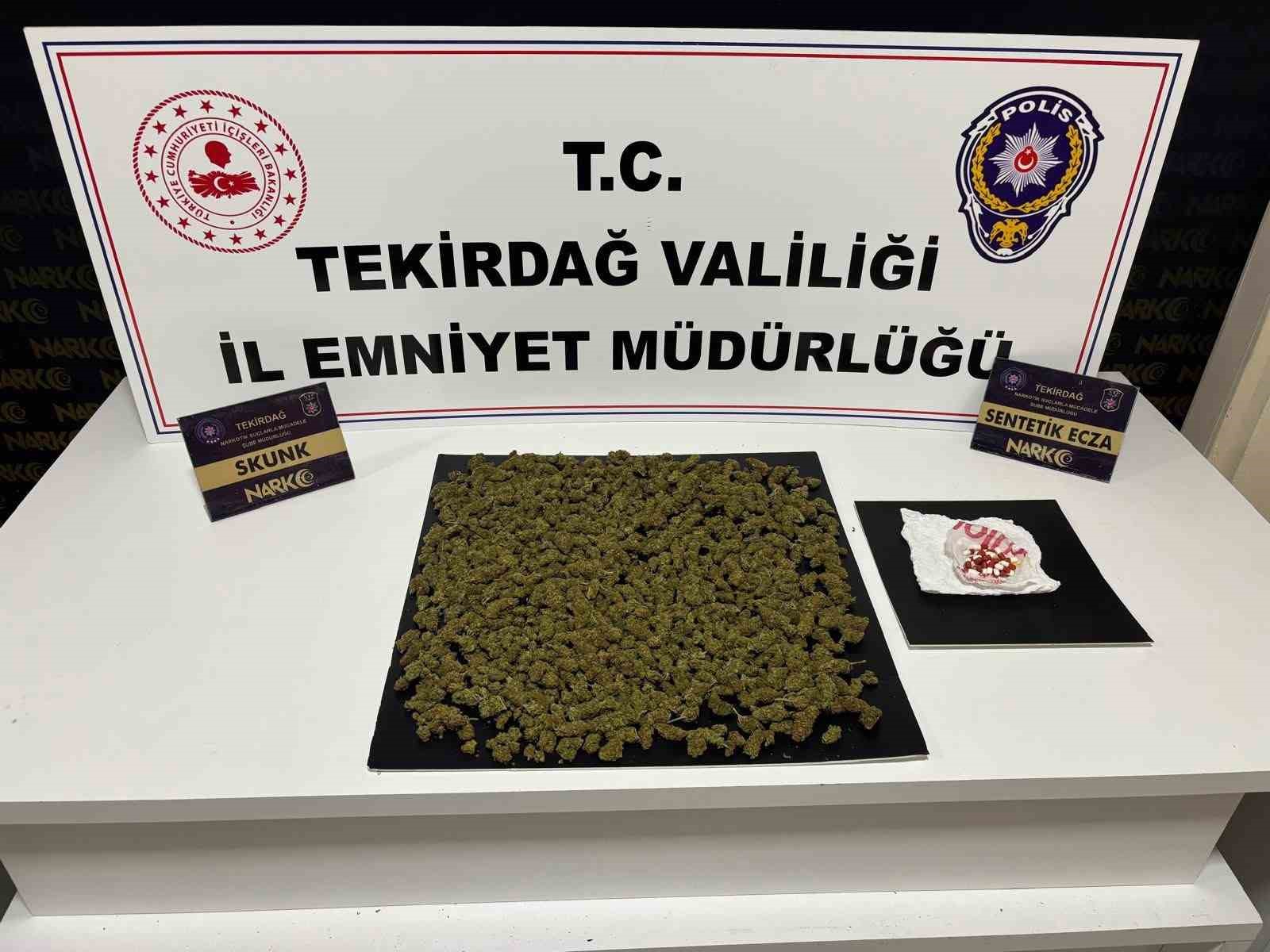 Tekirdağ’da uyuşturucu operasyonu: 7 şüpheli tutuklandı
