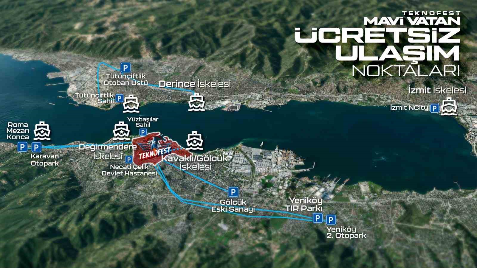 TEKNOFEST Mavi Vatan’a ulaşım için tüm alternatifler hazırlandı
