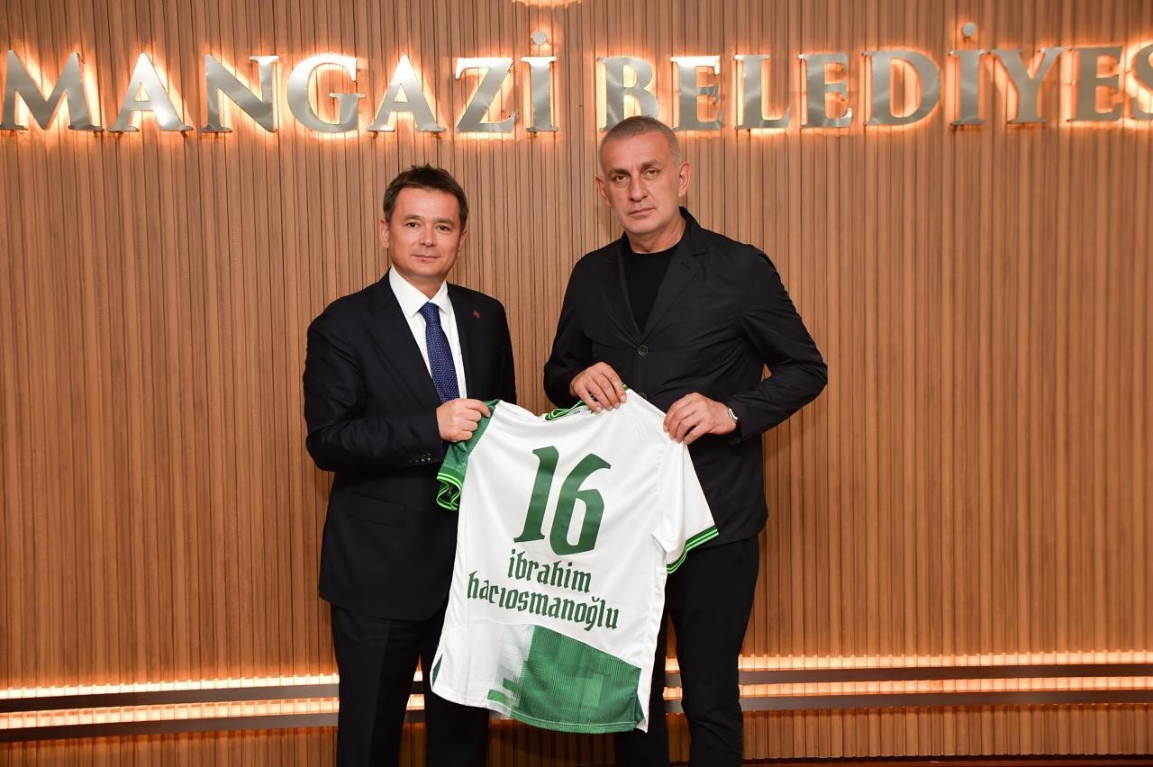 TFF Başkanı’ndan Başkan Erkan Aydın’a ziyaret
