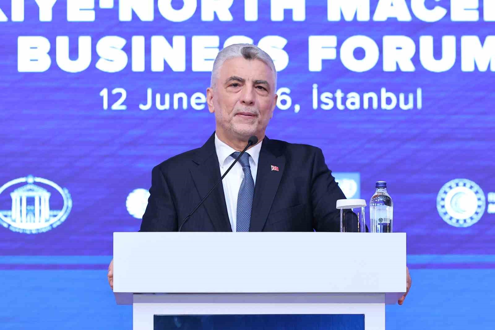 Ticaret Bakanı Bolat: "Türkiye ve Kuzey Makedonya’nın ikili ticaret hacmi, 2025’te 886 milyon dolara ulaştı"
