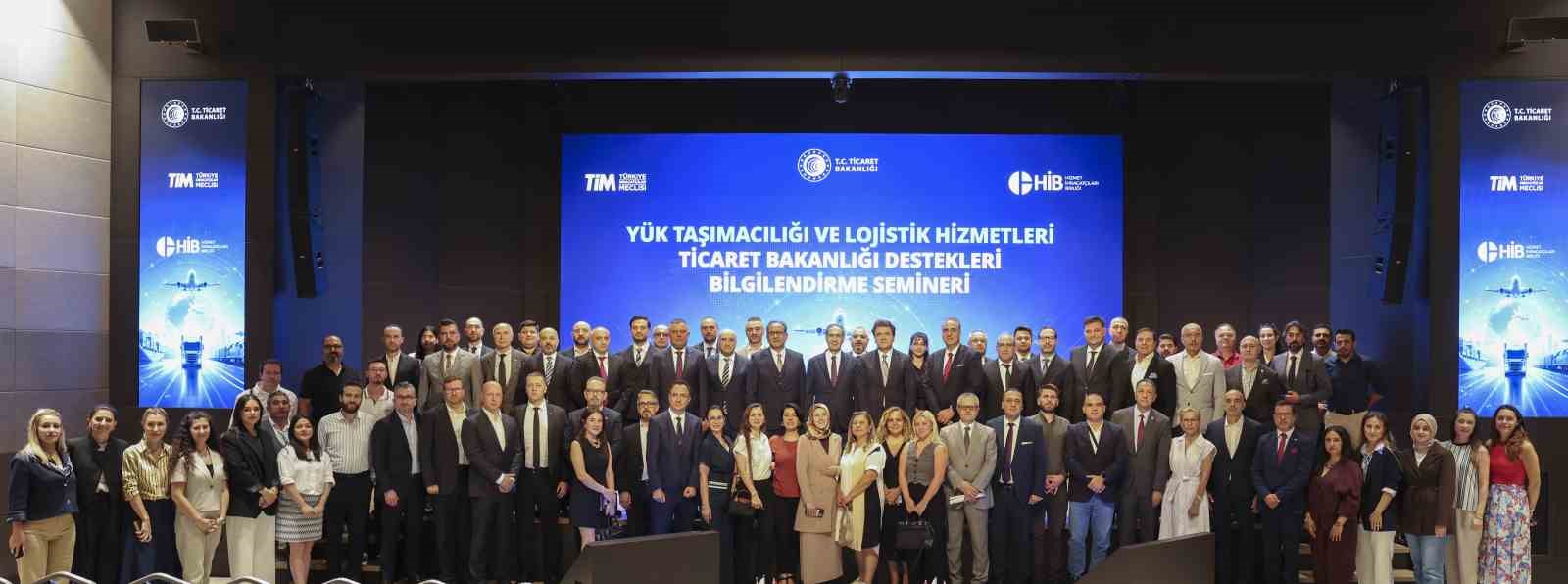 Ticaret Bakanlığı’ndan lojistik sektörüne kapsamlı destekler
