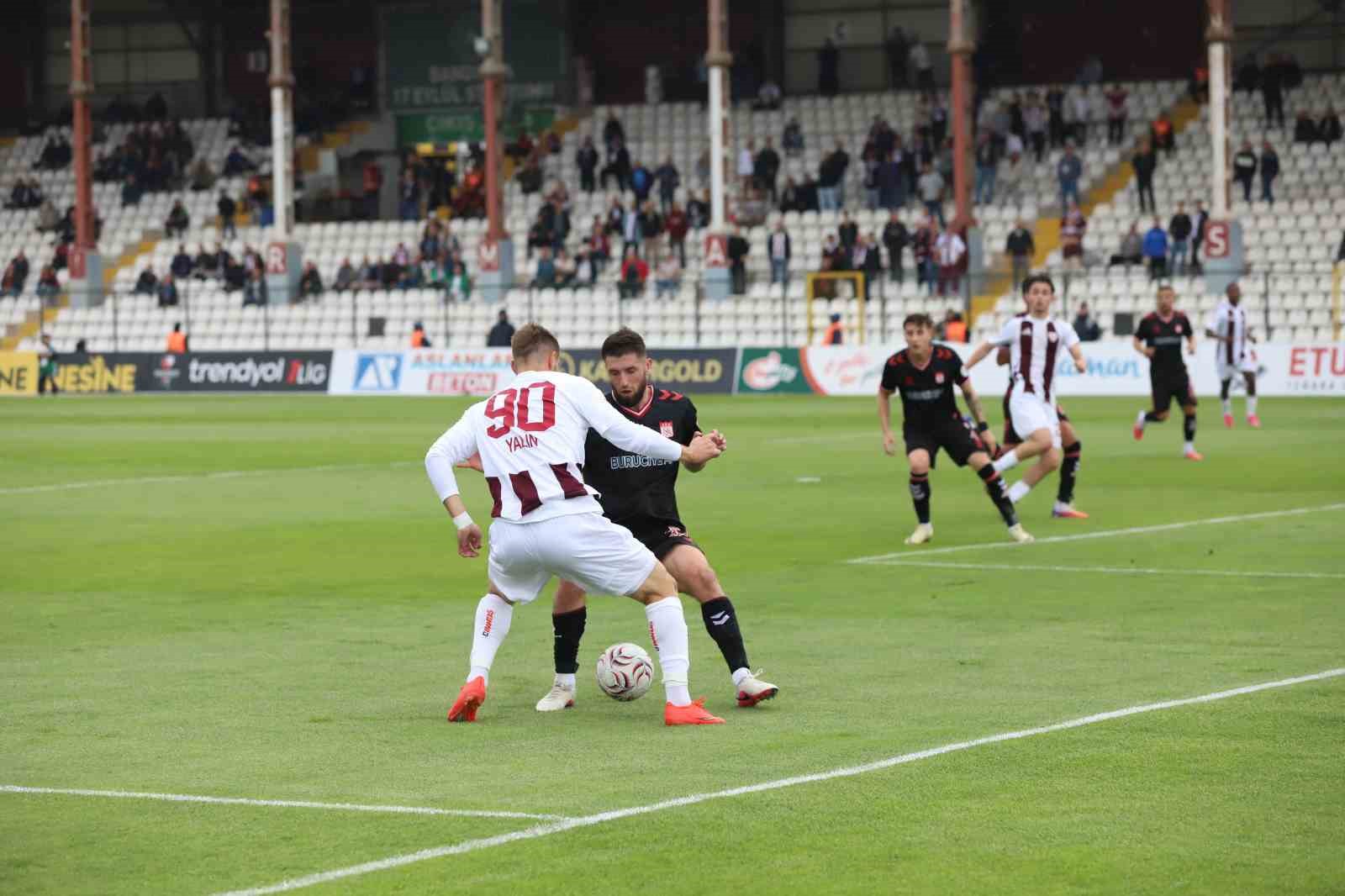 Trendyol 1. Lig: Bandırmaspor: 1 - Sivasspor: 1
