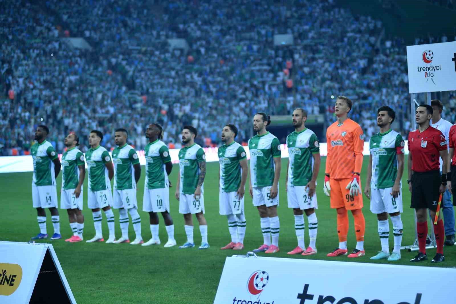 Trendyol 1. Lig: Bursaspor: 1 - Iğdır FK: 0
