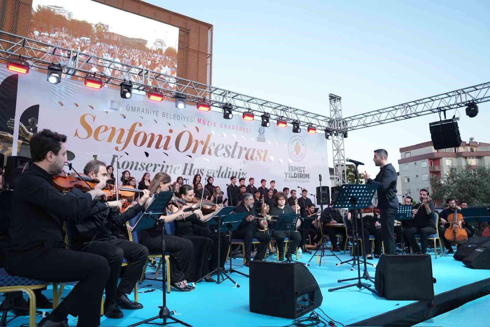 Ümraniye’de senfoni rüzgarı: Müzik Akademisi öğrencilerinden unutulmaz konser
