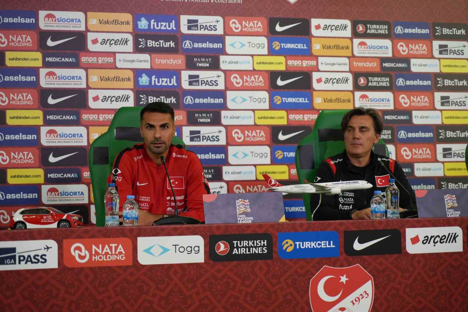 Vincenzo Montella: "Sahaya sadece Türkiye için atan bir kalple çıkacağım"
