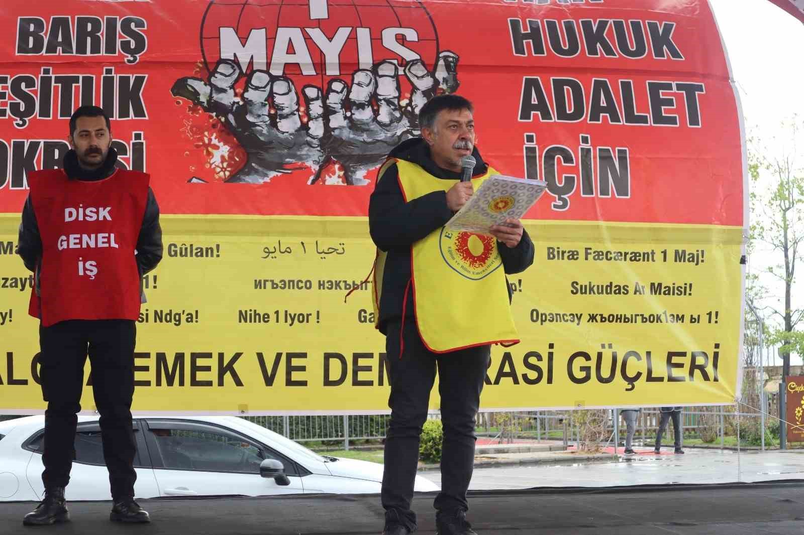 Yalova’da 1 Mayıs kutlandı
