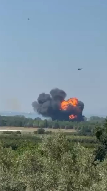 Yalova’da eğitim uçağı düştü

