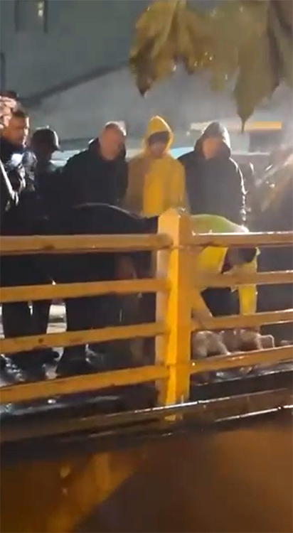 Yalova’da yağmurun durması için kurban kestiler
